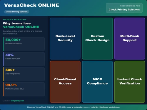 VersaCheck ONLINE-product usp