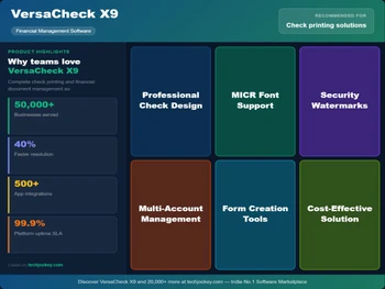 VersaCheck X9-product usp