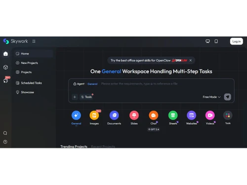 Skywork AI-dashboard