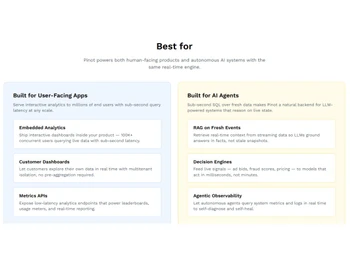 Apache Pinot-ai agents