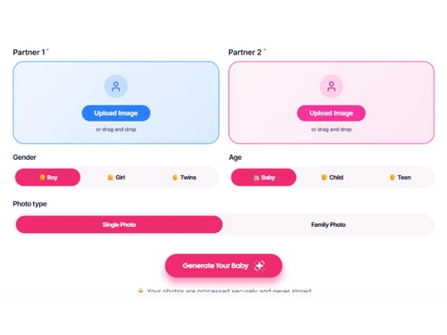 AI Baby Generator-dashboard