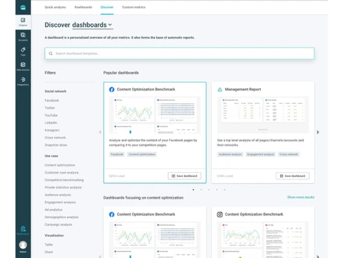Facelift Data Studio-discover