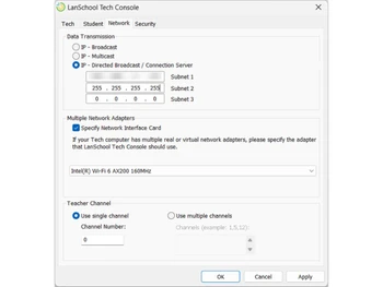 lanschool-techconsole