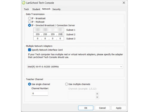 lanschool-techconsole