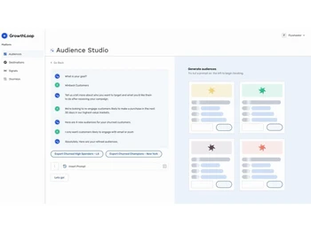 GrowthLoop-audience studio