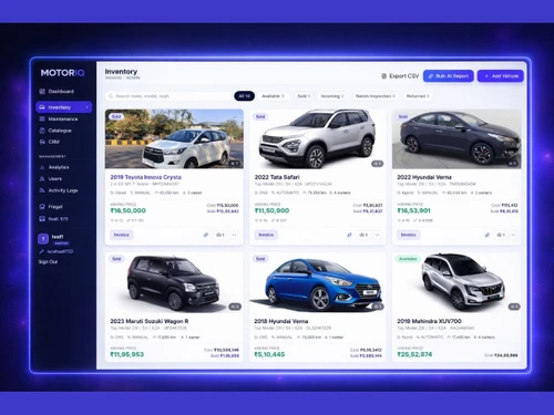 MotorIQ inventory
