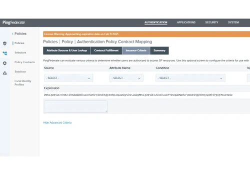 PingFederate-contract