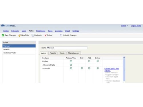 Sawmill Analytics-Cross Platform