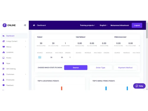 foodics-dashboard