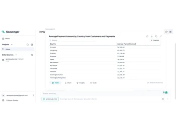 Scavenger AI-database