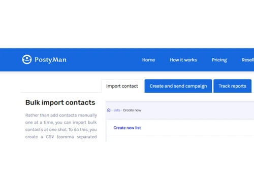 postyman-bulk-contacts