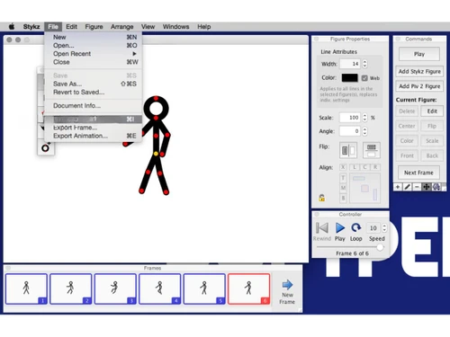 Stykz-line attributes