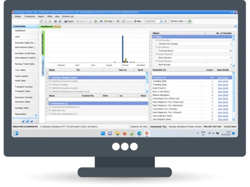 ePrompt 6 Cloud.Net-dashborad