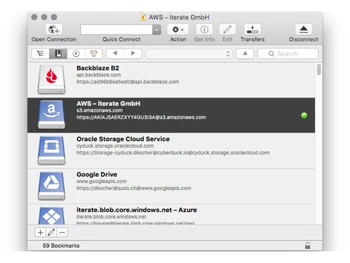 Cyberduck-connection