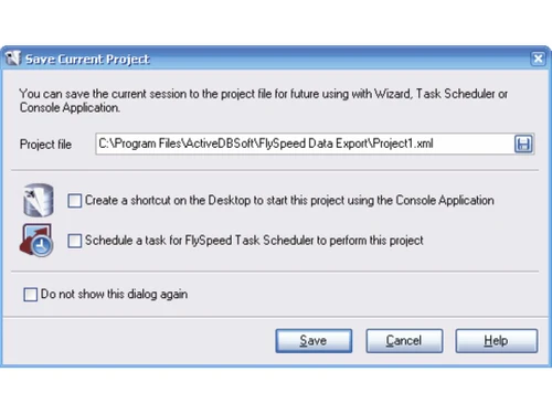 FlySpeed Data Export-file