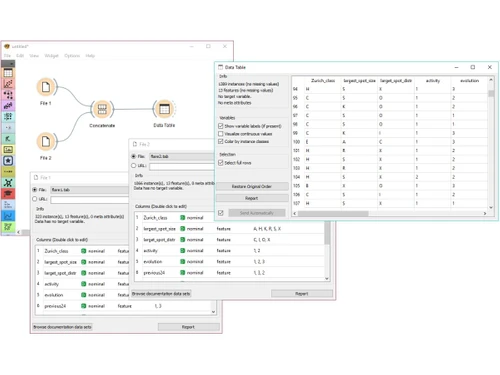 Orange Data Mining-joins