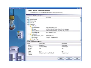 flyspeed db migrate to mysql-structure