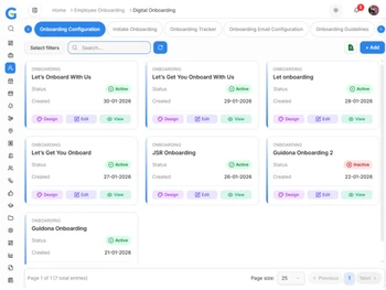 WorkEdge HR Dashboard