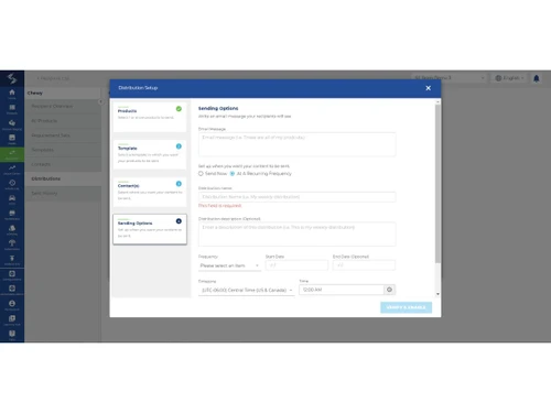 Syndigo-recurring distribution