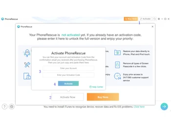 imobie phonerescue-activation