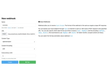 Scrapfly-webhook