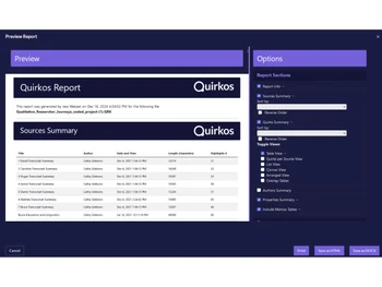 quirkos-report