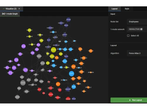 NetMiner-data visualization