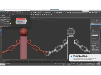 iToosoft RailClone-Spline Padding