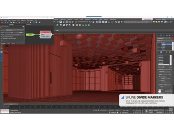 iToosoft RailClone-Spline divide markers