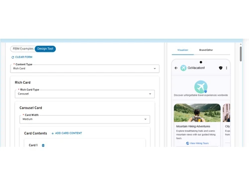 bandwidth rcs-forms
