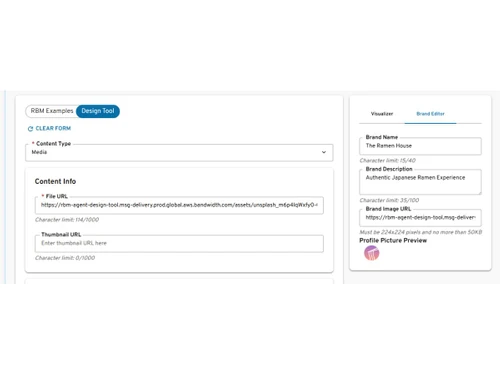 bandwidth rcs-types