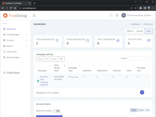 truedialog-dashboard