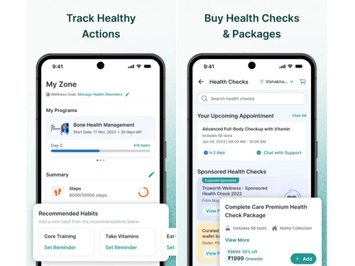 Truworth Wellness-track health