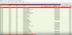 Prompt RXs purchase register