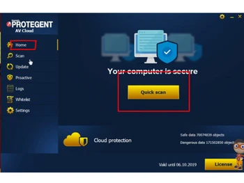 protegent antivirus-home