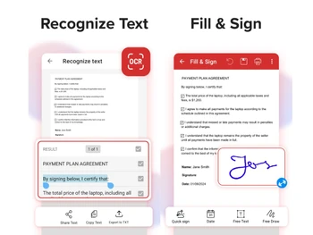MobiPDF-recognize text