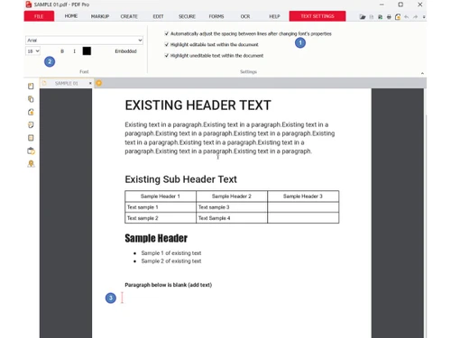 pdf pro-text