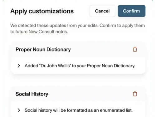 deepscribe-customization