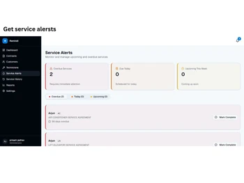 Remindi service Alerts