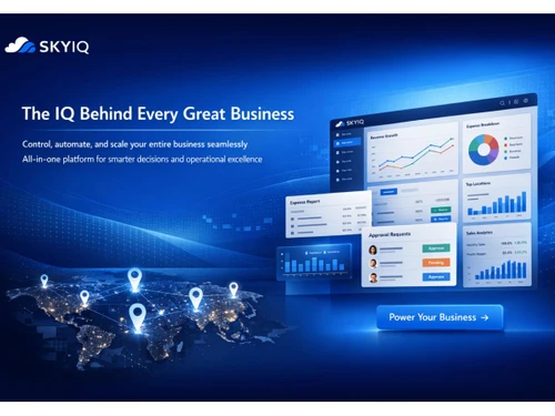 SKY IQ Expense business