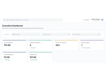 SKY IQ Expense dashboard