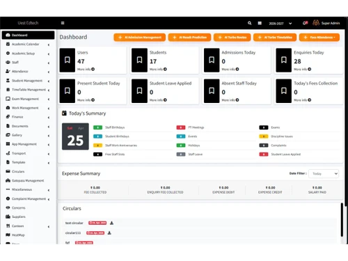 AionPulse dashboard