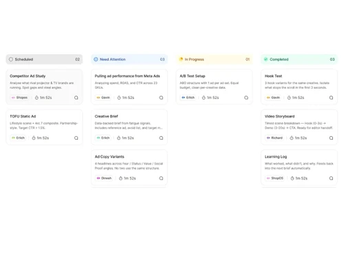 ShopOS scheduled