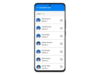 VidyalayaERP Student list
