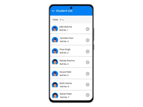 VidyalayaERP Student list