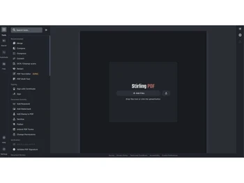 Stirling PDF features