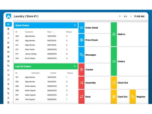 Enlite POS-dashboard