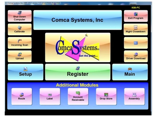 Comca Systems-dashboard