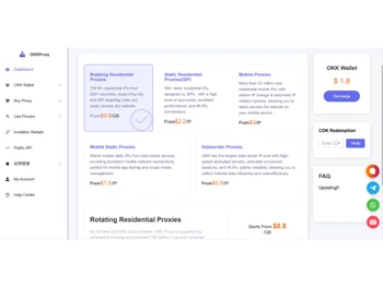 okkproxy dashboard