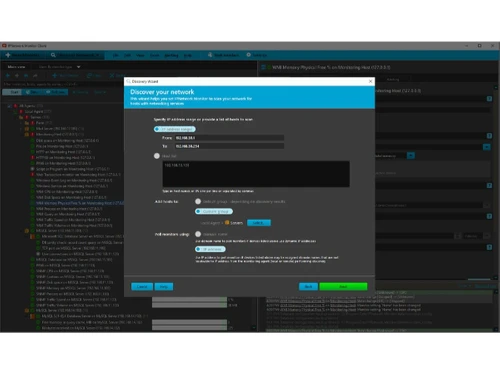 IPNetwork Monitor snmp